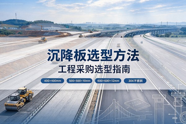 五峰沉降板选择方法