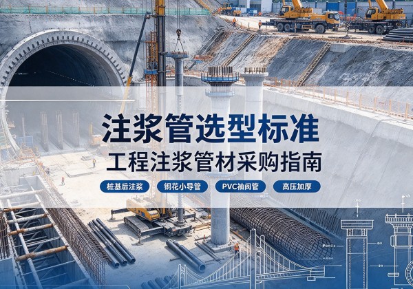 五峰注浆管选型标准
